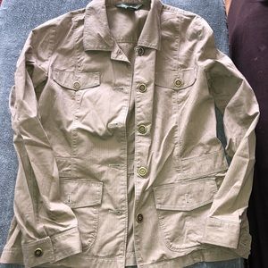 Army green light weight jacket